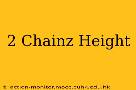 2 Chainz Height