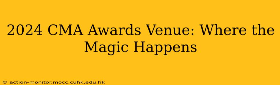 2024 CMA Awards Venue: Where the Magic Happens