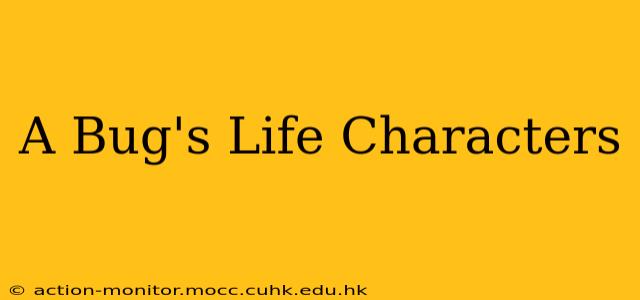 A Bug's Life Characters