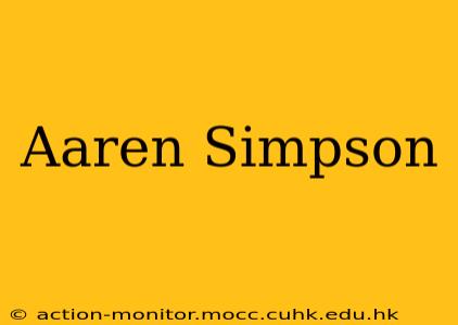 Aaren Simpson