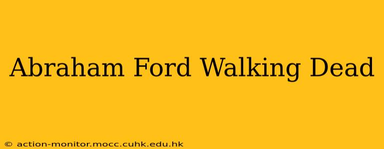 Abraham Ford Walking Dead