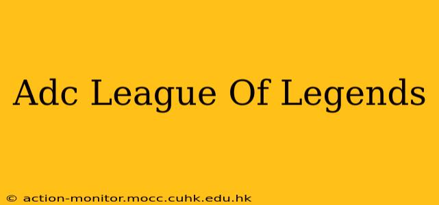 Adc League Of Legends