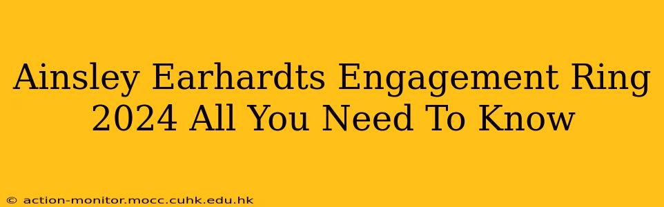 Ainsley Earhardts Engagement Ring 2024 All You Need To Know