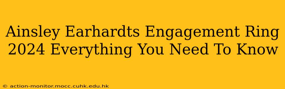 Ainsley Earhardts Engagement Ring 2024 Everything You Need To Know
