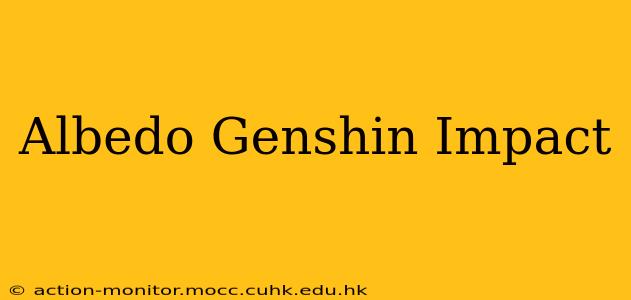 Albedo Genshin Impact