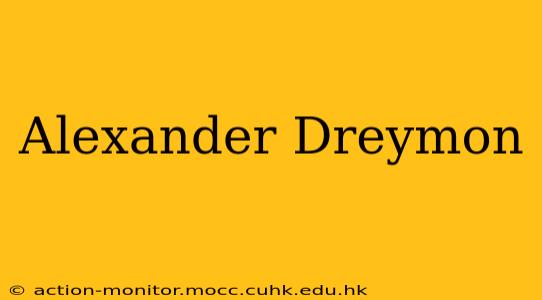 Alexander Dreymon