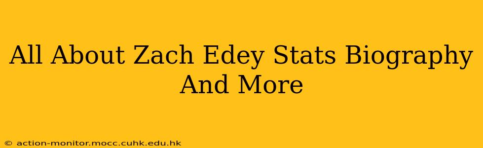 All About Zach Edey Stats Biography And More
