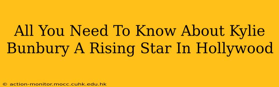 All You Need To Know About Kylie Bunbury A Rising Star In Hollywood