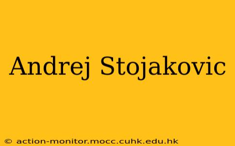 Andrej Stojakovic