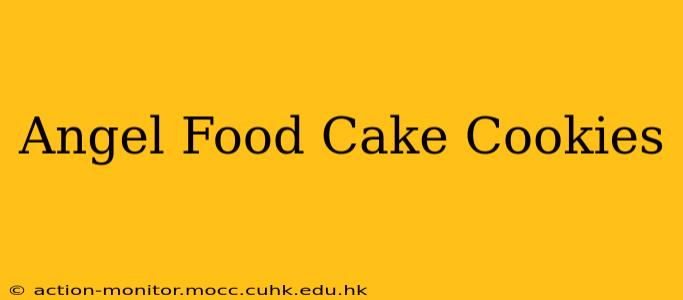 Angel Food Cake Cookies