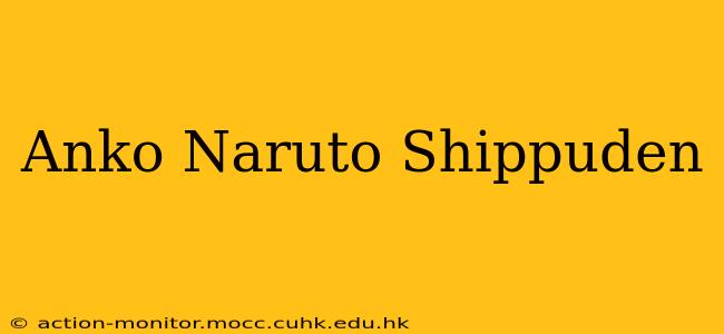 Anko Naruto Shippuden
