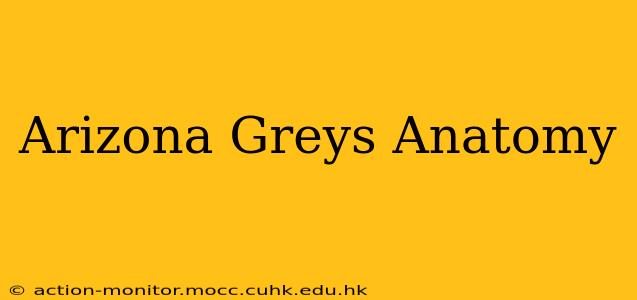 Arizona Greys Anatomy