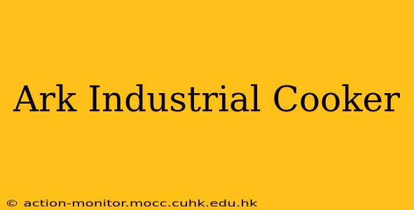 Ark Industrial Cooker