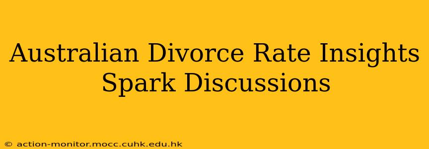 Australian Divorce Rate Insights Spark Discussions