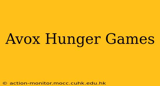 Avox Hunger Games