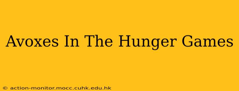 Avoxes In The Hunger Games