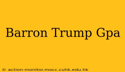 Barron Trump Gpa