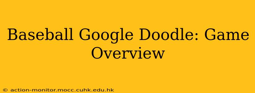 Baseball Google Doodle: Game Overview
