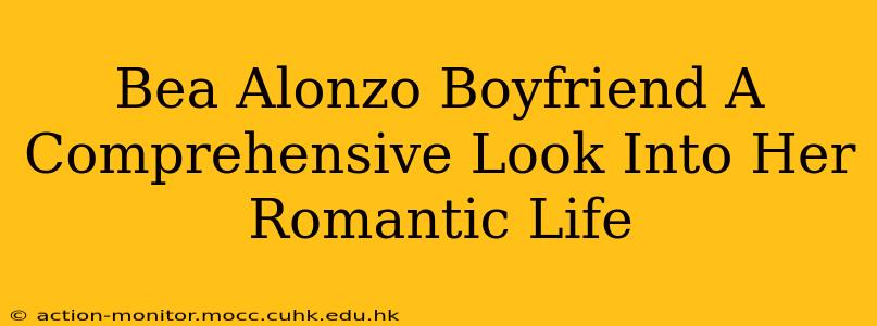 Bea Alonzo Boyfriend A Comprehensive Look Into Her Romantic Life