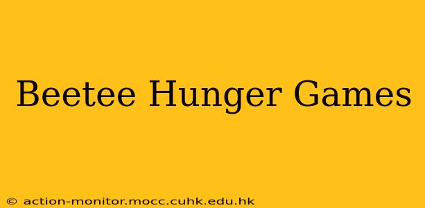 Beetee Hunger Games