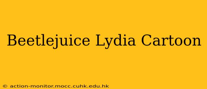 Beetlejuice Lydia Cartoon