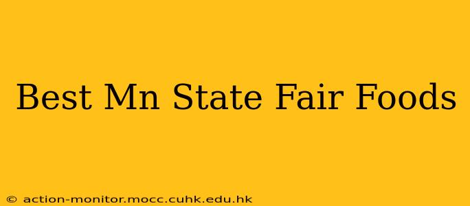 Best Mn State Fair Foods