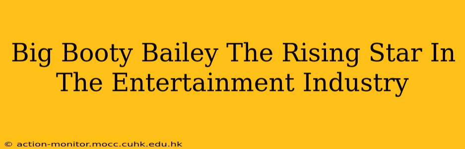 Big Booty Bailey The Rising Star In The Entertainment Industry
