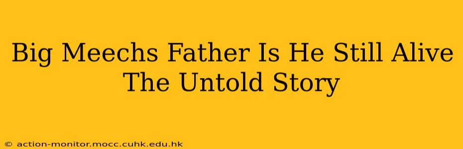 Big Meechs Father Is He Still Alive The Untold Story