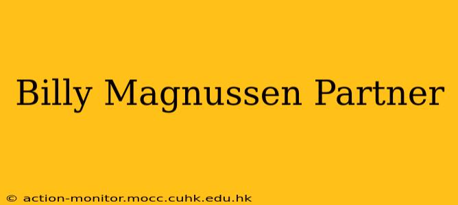 Billy Magnussen Partner