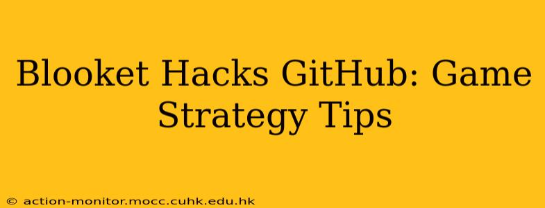 Blooket Hacks GitHub: Game Strategy Tips