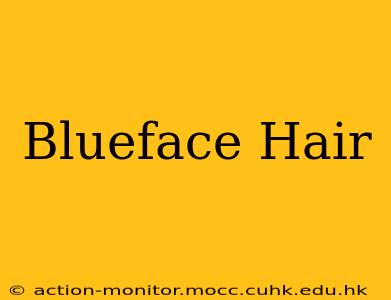 Blueface Hair