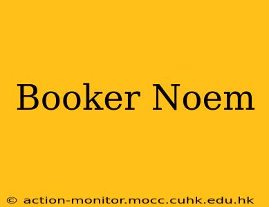Booker Noem