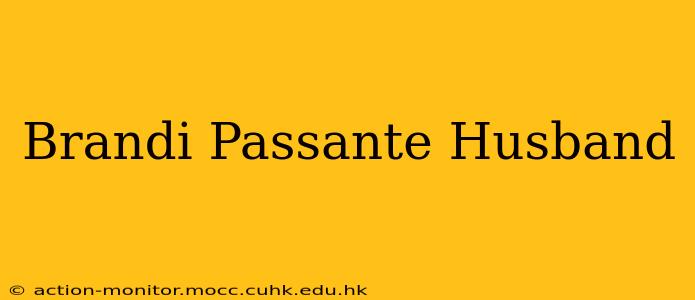 Brandi Passante Husband