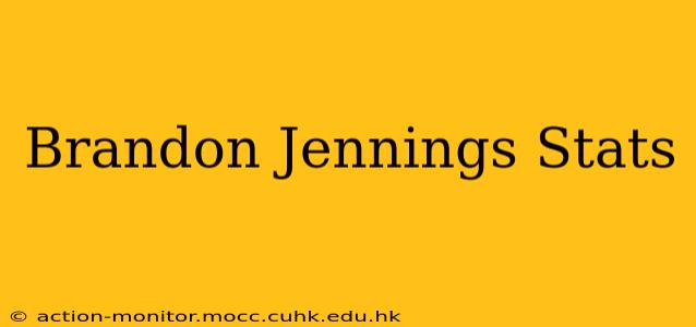 Brandon Jennings Stats