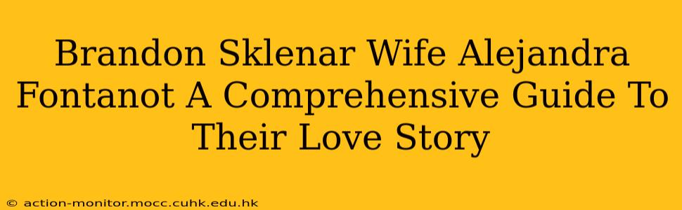 Brandon Sklenar Wife Alejandra Fontanot A Comprehensive Guide To Their Love Story
