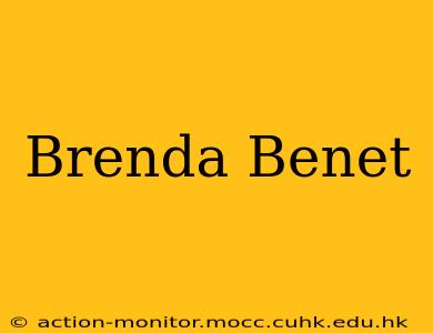 Brenda Benet