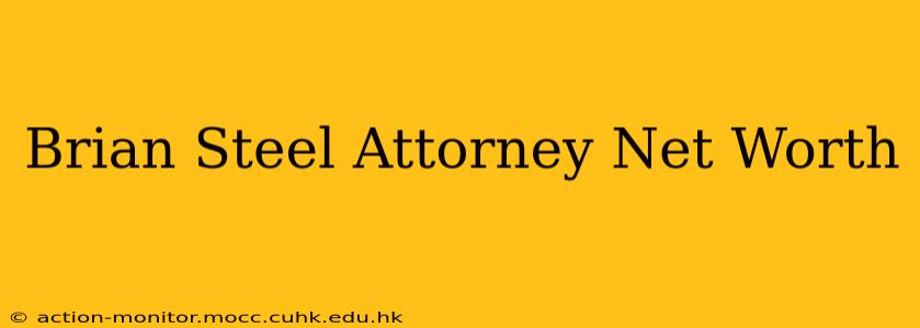 Brian Steel Attorney Net Worth