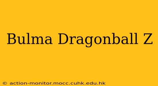 Bulma Dragonball Z
