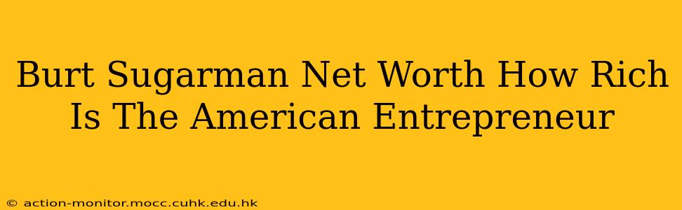 Burt Sugarman Net Worth How Rich Is The American Entrepreneur