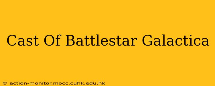 Cast Of Battlestar Galactica