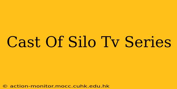 Cast Of Silo Tv Series