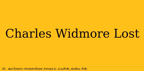 Charles Widmore Lost