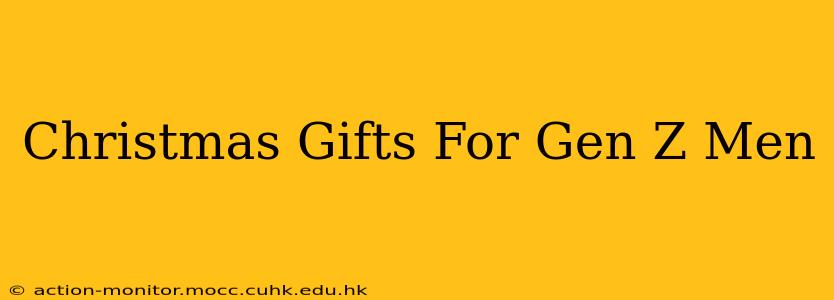 Christmas Gifts For Gen Z Men
