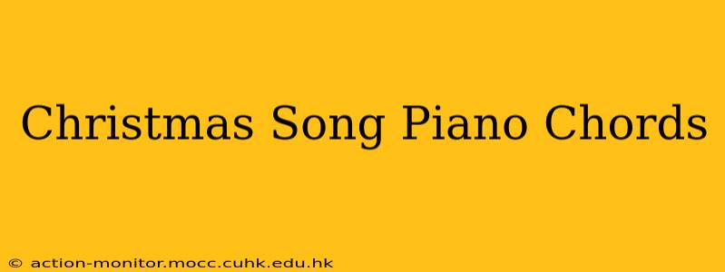 Christmas Song Piano Chords