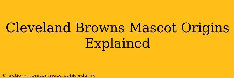 Cleveland Browns Mascot Origins Explained