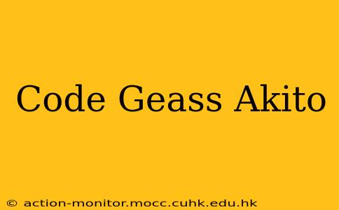 Code Geass Akito