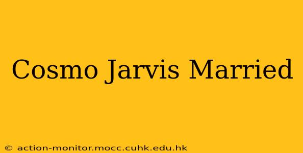 Cosmo Jarvis Married