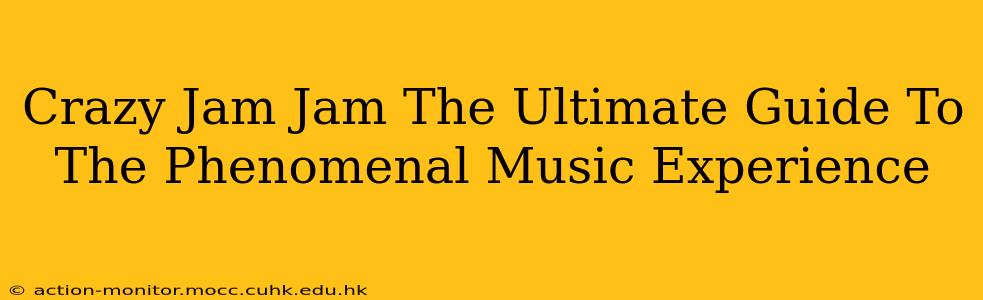 Crazy Jam Jam The Ultimate Guide To The Phenomenal Music Experience