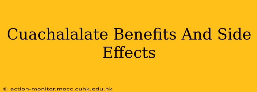 Cuachalalate Benefits And Side Effects