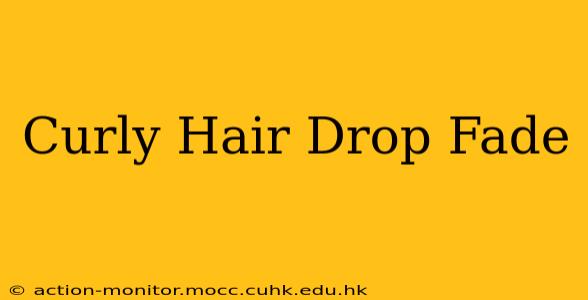 Curly Hair Drop Fade